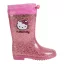 Hello Kitty Pink cizme de ploaie sclipici pentru copii mărimi 25-32