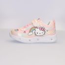 Hello Kitty Rainbow Pantofi stradali cu LED clipește, luminați 25-32