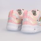 Hello Kitty Rainbow Pantofi stradali cu LED clipește, luminați 25-32