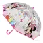 Disney Minnie Paint umbrelă transparentă pentru copii Ø71 cm