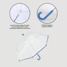 Disney Regatul de gheață Sisterhood umbrelă transparentă pentru copii Ø71 cm