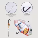 Avengers umbrelă transparentă pentru copii Ø71 cm