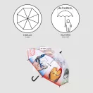 Avengers umbrelă transparentă pentru copii Ø71 cm