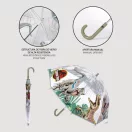 Jurassic World Attack Umbrelă transparentă pentru copii Jurassic Park Ø71 cm