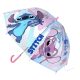 Disney Lilo și Stitch Angel copii umbrelă transparentă Ø71 cm
