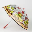 Țestoasele Ninja Pizza umbrelă transparentă pentru copii Ø71 cm