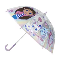   Gabby's Dollhouse umbrelă transparentă pentru copii Ø71 cm