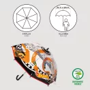 Hot Wheels Race umbrelă transparentă pentru copii Ø71 cm