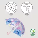 Disney Lilo și Stitch Universe umbrelă transparentă pentru copii Ø71 cm