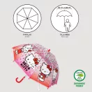 Hello Kitty Dots umbrelă transparentă pentru copii Ø71 cm
