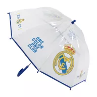   Real Madrid One Color umbrelă transparentă pentru copii Ø71 cm