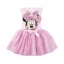 Disney Minnie  Set fustă roz și bentiță pentru copii