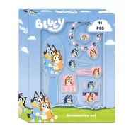 Bluey set accesorii de păr de 11 bucăți