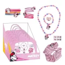 Disney Minnie Pink set de accesorii de păr și bijuterii, 15 piese