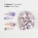 Disney Lilo și Stitch set de clamă de păr și elastic de păr în cutie