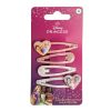 Prințesele Disney Heart set de cleme de păr 4 buc