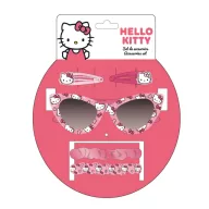 Hello Kitty set de ochelari de soare și accesorii de păr