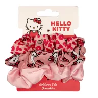 Hello Kitty Scrunchie Set elastice de păr 3 bucăți