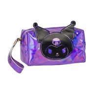   Hello Kitty Holographic Kuromi geantă pentru cosmetice 18 cm