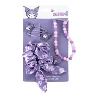 Hello Kitty Kuromi set de colier și accesorii pentru păr