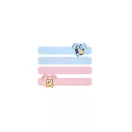 Bluey Heart Set de elastice de păr, 4 bucăți