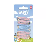 Bluey Heart set de agrafe de păr, 6 buc