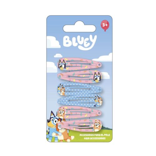 Bluey Dots set de agrafe de păr, 6 buc