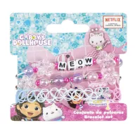   Hello Kitty Sweet Gabi's Casa de Păpuși Set Brățară Miau 3 buc