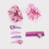 Purcelușa Peppa Rainbow set cleme de păr, elastice de păr