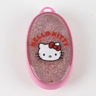 Hello Kitty Pink perie de păr cu sclipici 13 cm