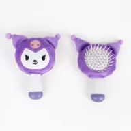 Hello Kitty Kuromi perie de păr mini de pluș 13 cm