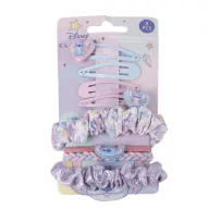   Disney Lilo și Stitch Cute Alien set de clame și elastice de păr, 8 bucăți