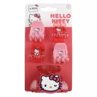 Hello Kitty Pink set de agrafe de păr 5 bucăți