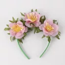 Disney Vaiana Flowers set de fustă și bentiță pentru copii 3 - 8 ani / 98 - 128 cm