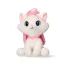 Disney Marie White Figurină de pluș 3D cu agățătoare, decorațiune pentru geantă 13 cm