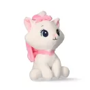 Disney Marie White Figurină de pluș 3D cu agățătoare, decorațiune pentru geantă 13 cm