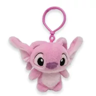   Disney Lilo și Stitch Pink Figurină 3D din pluș cu agățătoare, ornament pentru geantă 12 cm