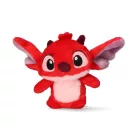 Disney Lilo și Stitch Pink Figurină 3D roșie din pluș cu agățătoare, decorațiune pentru geantă 12 cm