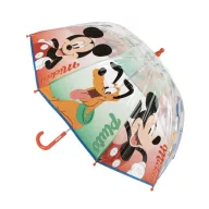   Disney Mickey Pluto umbrelă transparentă pentru copii Ø71 cm