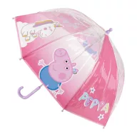   Purcelușa Peppa Unicorn umbrelă transparentă pentru copii ∅71 cm
