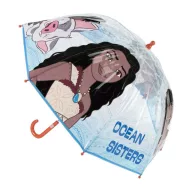   Disney Vaiana Ocean Sisters umbrelă transparentă pentru copii Ø71 cm