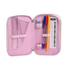 Disney Lilo și Stitch Universe penar etajat umplut cu 3 compartimente