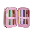 Disney Lilo și Stitch Universe penar etajat umplut cu 3 compartimente