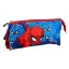 Superman Comic Spiderman Acțiune penar cu 3 compartimente 23 cm