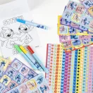 Disney Lilo și Stitch Angel Set de autocolante de 1000 de bucăți