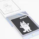 Bluey Bingo set de răzuire și colorare