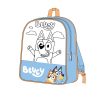 Bluey Friends rucsac colorabil, geantă 38 cm