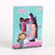   Gabby's Dollhouse Funny set de caiet de colorat cu șablon