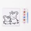 Purcelușa Peppa Fun set de pictură cu numere