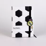 Real Madrid Ball carnet căptușit, carnet liniat